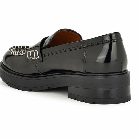 BRAND NEW NINE WEST WOMEN'S KIPLA SLIP-ON LUG SOLE CASUAL LOAFER - Picture 12 of 15